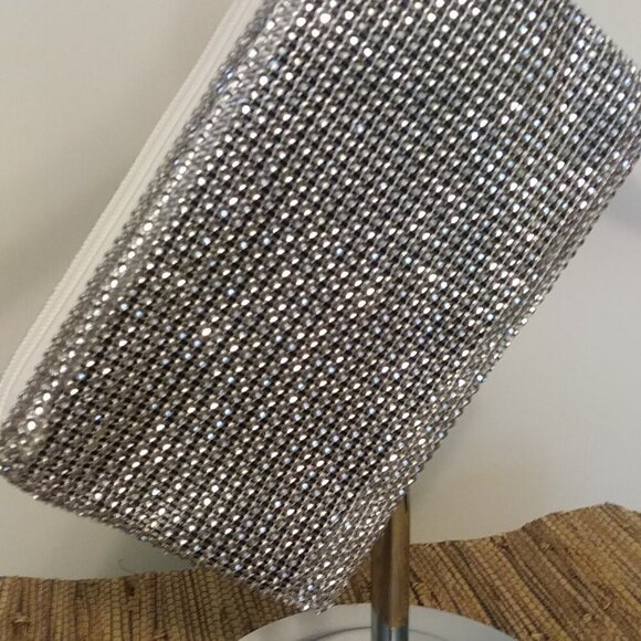 NWOT Sparkling Metallic Wristlet Clutch 5.75" x 5.75" ✨ - Picture 5 of 6